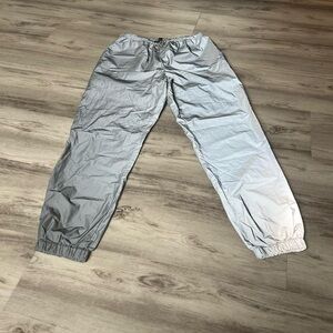 Reflective silver Jogger Pants